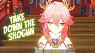 Guuji Yae Miko's Plan to Defeat Raiden Shogun