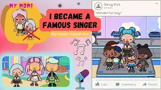 Mom Hated Me Until I Became A Famous Singer | Poor girl became rich | Sad Story | Toca Life Story