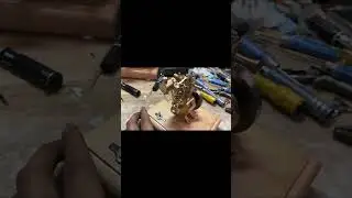 Vertical Single Cylinder Gas Engine Model | Stirlingkit