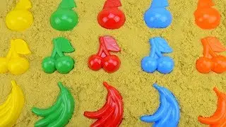 Фрукты для детей 20 формочек для игры с песком