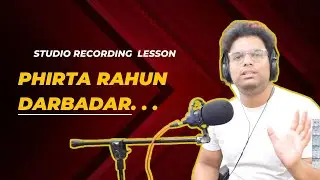 How to Sing TERI YADON MEIN  | Studio Recording Tutorial | Paarth Singh