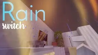 How to Make a Rain Switch in MCPE - Command Block Series EP 9 | Amanda Danielle - MCPE