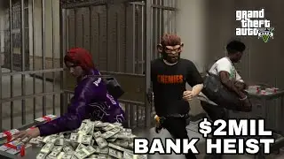 GTA 5 | $2MILLION BANK ROBBERY (FiveM) GTA Mods