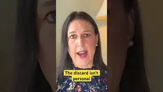 The Discard Isn't About You  