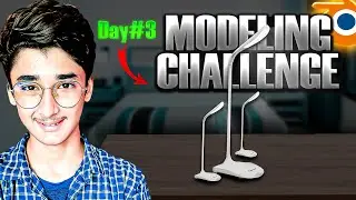 DAY #03: 3d Modeling In Blender Challenge