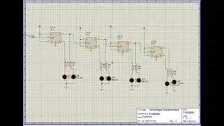 Contador Descendente de 4 bits / Contador asíncrono descendente de 4 bits/…