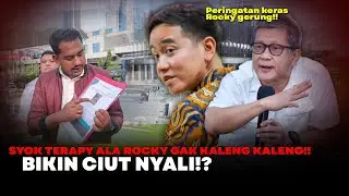 PERINGATAN KERAS!!SYOK TERAPI ALA ROCKY KEPADA GIBRAN BUKAN KALENG-KALENG BOSS!!