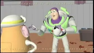 |TOY STORY| Buzz Lightyear Test Animation with Sound Part 5