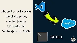Learn how to retrieve and deploy code from vscode to Salesforce ORG 