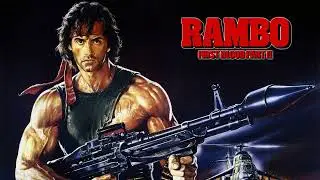 Rambo First Blood Part 2 Soundtrack (1984) - Jerry Goldsmith  - Village Attack & Helicopter Fight