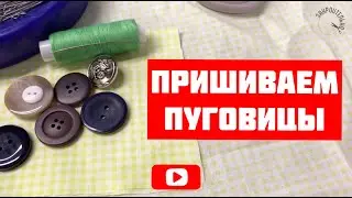 Как быстро пришить пуговицу? [Закроительно]