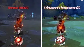 Hutao Artifact set comparison -Genshin Impact