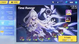 [HI3 SEA] Gacha Time Runner New HoF Outfit (9600 crystals)
