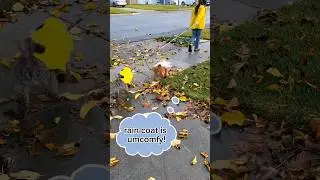 walking in the rain