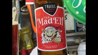 TROEGS MAD ELF CHRISTMAS ALE RONS BEER REVIEW TOOLS. # 1072