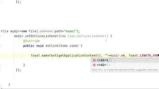 create files in  Android ex. storage part (2)