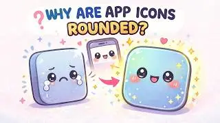 Why do app icons are round ?