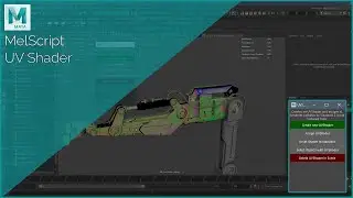 [Maya][Melscript] UV-Shader