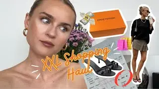 XXL Juli Shopping Haul 🛍️ | ZARA, Louis Vuitton & co. 💸