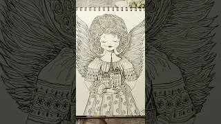 АНГЕЛ ХРАНИТЕЛЬ / РИСУНОК/ 