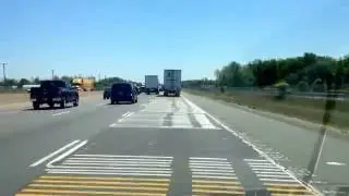Pavement Marking Test Area