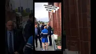 Leon Balogun getting questioned by angry fans after old firm loss #rangersfc #rangers #youtubeshort