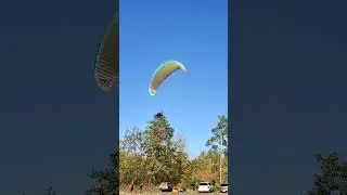Приземление. Параплан