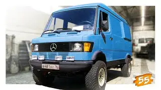 Покраска и подготовка автодома. Реставрация Mercedes T1  / КИТЖИВИ 55