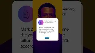 You didn't about this - Mark Zuckerberg