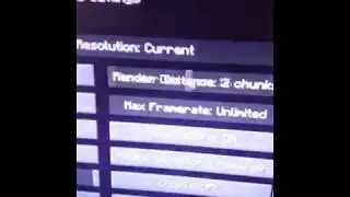 Render Distance : 32 Chunks