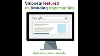 Snippets featured as branding opportunities