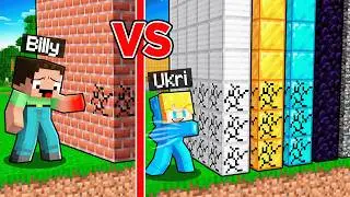 Ukri vs Billy KRAFT Battle in Minecraft!