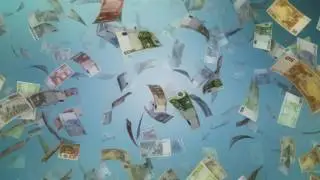 Футаж 1. EVRO Деньги Часть #2 видео заставка