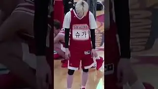 Yoongi is so embarrassed 🤭😂#bts#suga#jimin#shorts