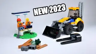 LEGO City 60385 Construction Digger - Speed build and test