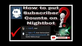How to Put Subscriber Count in your Nightbot!