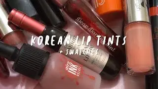 Korean Lip Tint Collection + Swatches || 9EACHYY