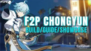 Chongyun F2P LVL.80 (BUILD/GUIDE/SHOWCASE) - Genshin Impact