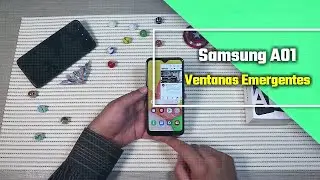 Samsung Galaxy A01 Activa la ventana Flotante o Emergente sobre otras Apps