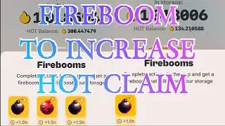 HOT MINING - INCREASE YOUR CLAIM SPEED WITH FIREBOOM