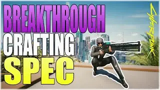 HOW TO GET BREAKTHROUGH CRAFTING SPEC (item for V's armoury) - Cyberpunk 2077