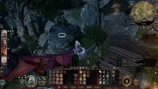 Baldur's Gate 3　小ネタ　大休憩時BGMにボーカルが流れる岩棚
