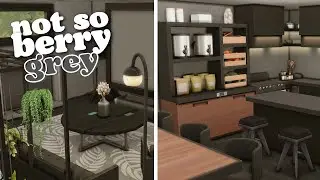 Not So Berry Speed Build | Grey - The Sims 4 Speed Build (No CC)