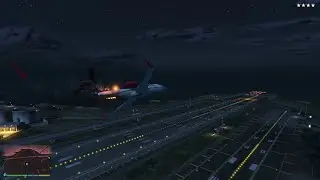 Plane Crash On Military Base | Plane Crash | Car Crash on Mount Chiliad