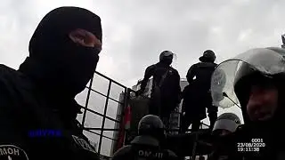 Еще одно видео, предположительно снятое белорусскими силовиками