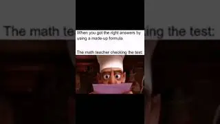 MATHS MEME