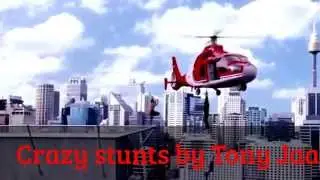 Crazy stunts by Tony Jaa