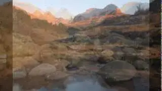 Sunrise in Drakensbergen