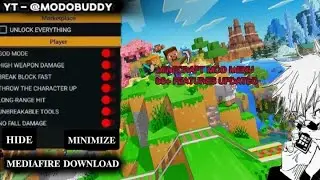 (UPDATED) Minecraft 𝐌𝐎𝐃 𝐌𝐄𝐍𝐔 50+ FEATURES MOD APK (UNLOCK EVERYTHING, FLY, WALL HACK, 100% WORKING) 