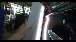 Много мелкого ремонта  вмятин без покраски.
